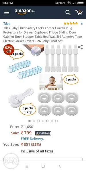 Safety locks for your child got this product aa a