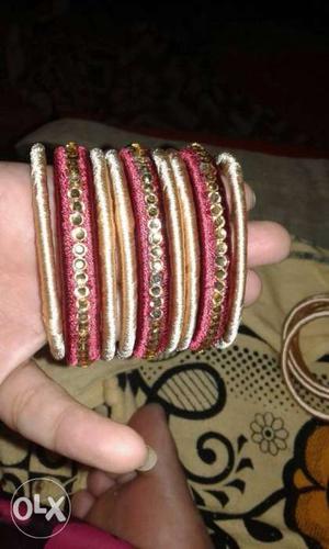Silk thread bangals only 100rs