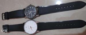 Two Watch With Good Condition And Belt Is New