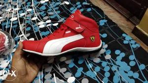 Unused puma Ferrari sneakers.size 10