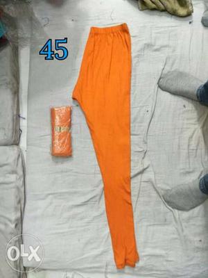 White And Orange Adidas Track Pants