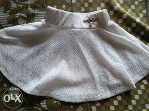 White skirt for 1 year old baby