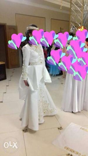 Women's White Wedding Gown