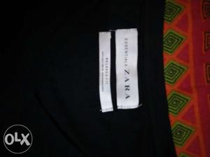 Zara black T-shirt size small