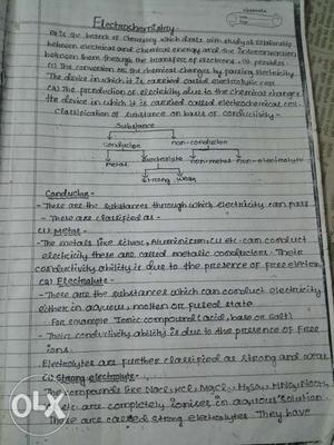 +2 Chemistry notes,all chapter,