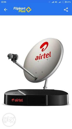 Airtel hd DTH is for sale. ₹ 700 fixed