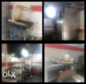 All kitchen material in working and good
