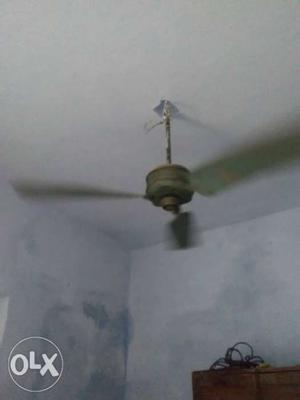Antique 100 year old fan in running condition for