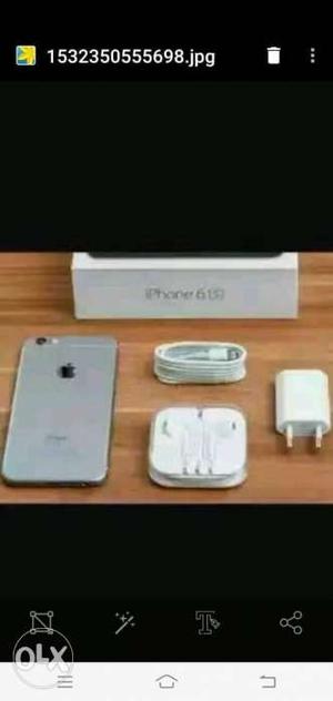 Apple iPhone 6s 32 GB 8 month old 4 month full