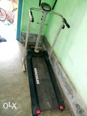 Black And Gray Altis Treadmill