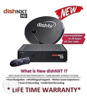 Dish tv New Connection With One Month package.
