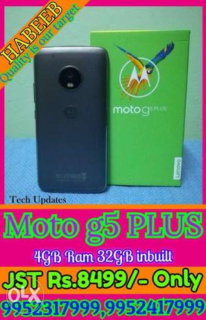 Hai friends, Moto g5 PLUS, Light used phone and