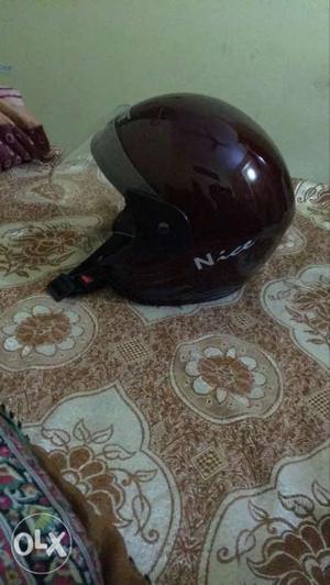 It is the newly bougt helmet. used only for 3