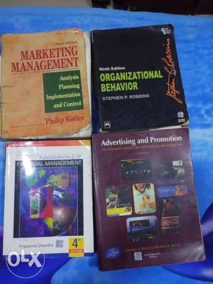 MBA Books for FM, Advertising, OB, Marketing