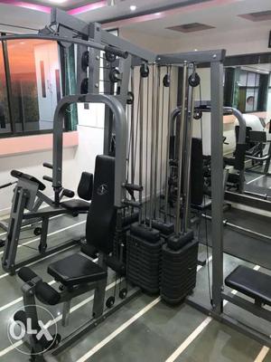 Multistation 4 station Gym Machine