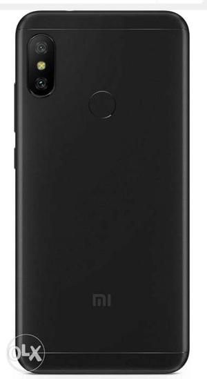 Redmi 6 pro 4 + 64 GB seal pack only black
