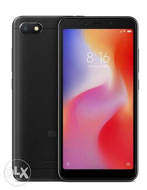 Redmi 6A(2,16) black Seal pack phone with bill 13