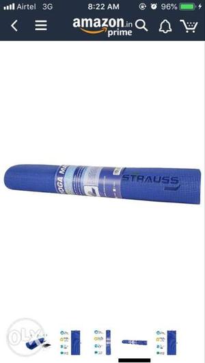 STRAUSS Strauss Yoga Mat with carrying bag