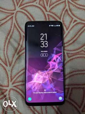 Samsung Galaxy S9 plus 6 month old six month