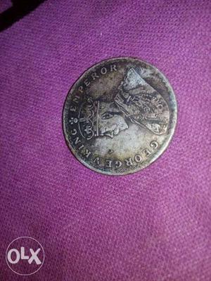Silver Georgev king  coin