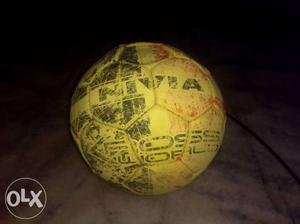 Yellow And Black Soccer Ball