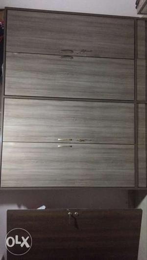 2 wardrobes each one of 24 inches Width 48 inches