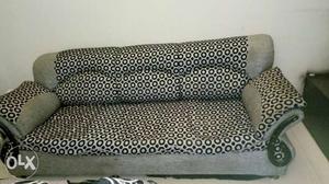 Black And White Polka Dot Sofa