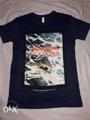 Black Crew-neck Shirt
