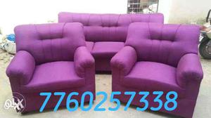 Brand new luxury fabric sofa set