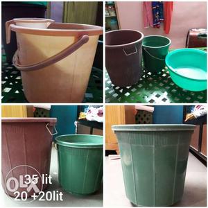 Buckets and tub..urgent sell