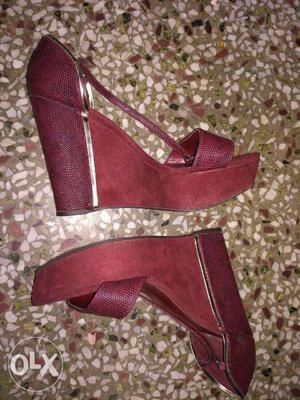 Charles & Keith brand new wedges