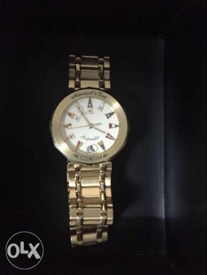 Corum Admirals cup 18K hold limited edtion watch