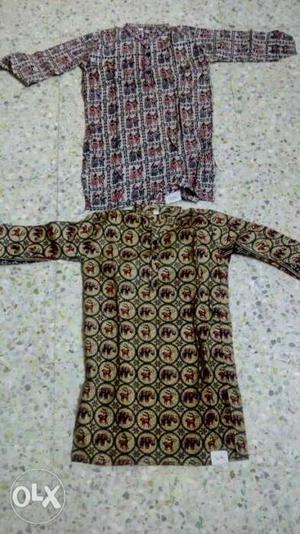 Cotton kurta s for kids ranges from 250 to 450 as