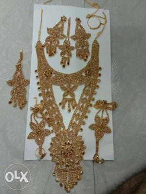 Dulhan Jewellery Set any int call 797seven