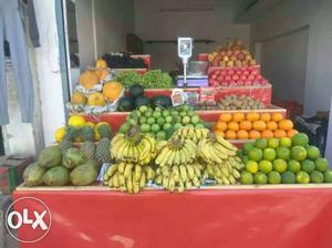 Fruit display counter good condition counter