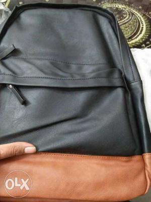 Fur Jaden genuine leather bag 1 month old