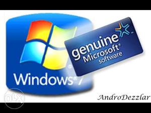 Genuine windows 7 all versions.all company registered.auto