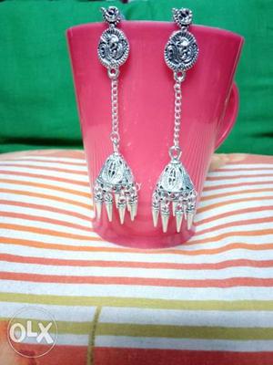 Handmade Oxidise silver Earrings