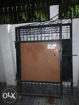 House entrance iron gate