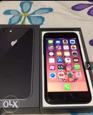 I phone 8- 64GB With complete bill box 6 month