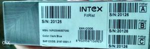 Intex Fitrist band unused seal pack just Rs 500