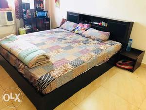 King Size Bed with Storage for Immediate Sale
