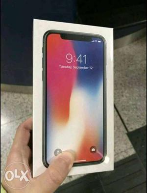 New i phone ×256 gb 2 week use only