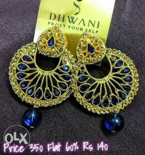 New trendy Earing Golden colour sale at lowest price