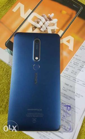 Nokia 6.1. 4gb 64gb. 1month old. New condition.