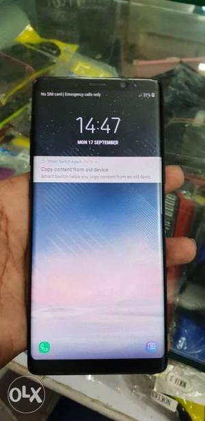 Note 9 good condition 1 month old 21 ko lia tha