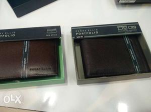 Perry Ellis portfolios leather wallet 