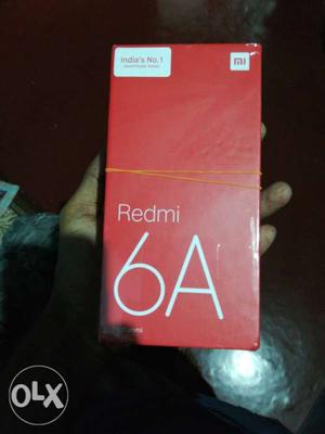 Redmi 6a sealed pack for sale