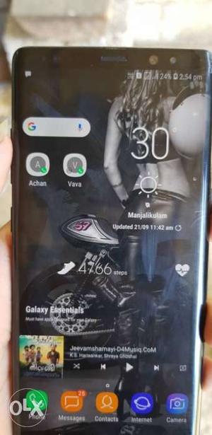 Samsung Galaxy Note 8 4 months used 8 months