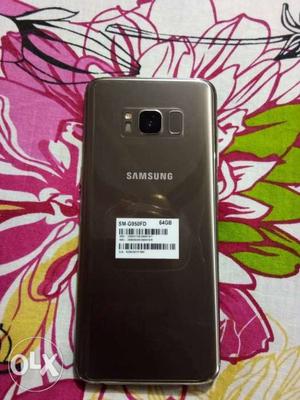 Samsung galaxy S8 only 4 days used contact no